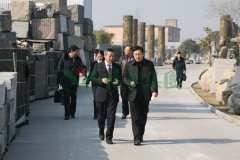 区向导考察团莅临腾博会官网集团检查指导事情