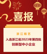 喜报|浙江腾博会官网入选浙江省2023年第四批立异型中小企业名单